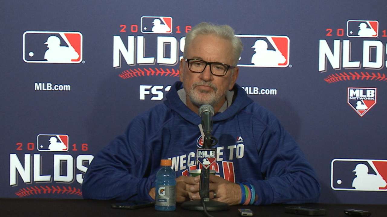 Maddon on facing the Giants