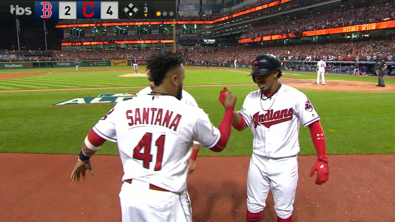 Lindor continues power surge