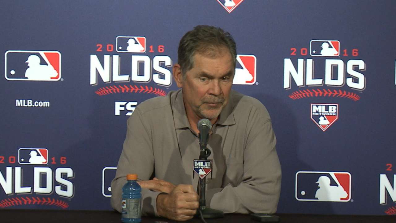 Bochy on challenge vs. Cubs
