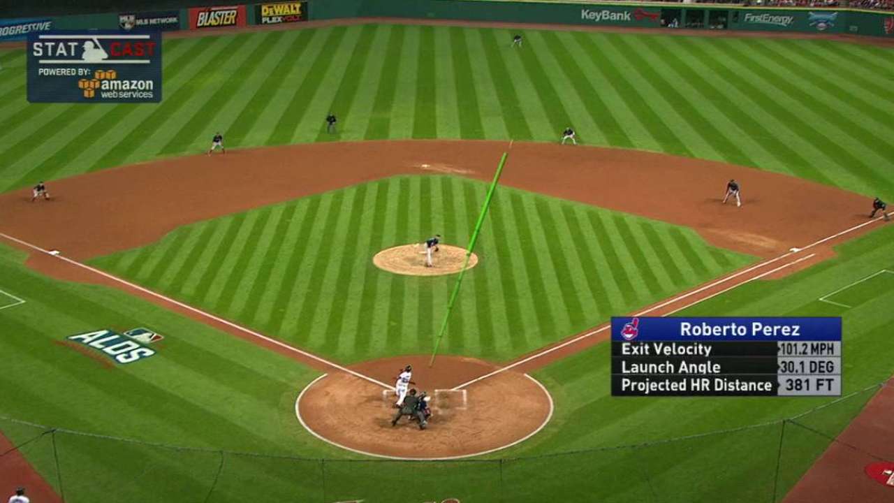 Statcast: Perez's 381-foot homer