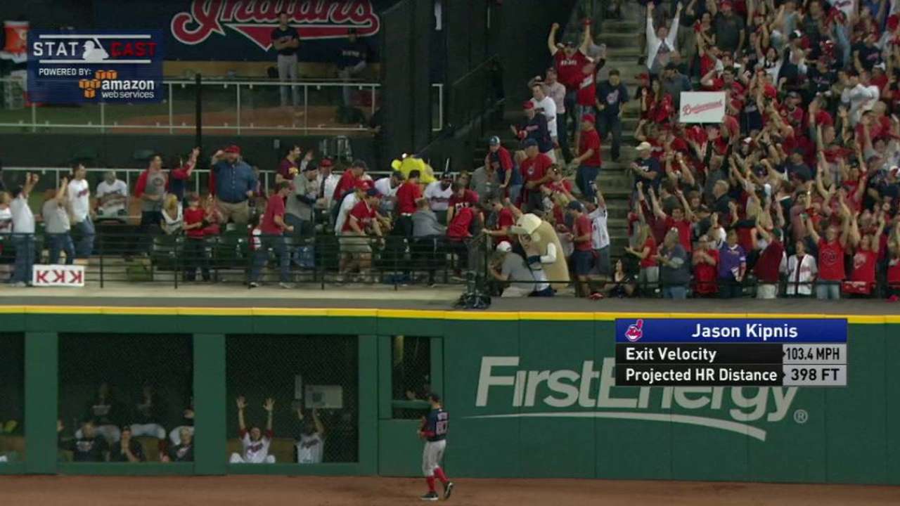 Tribe trips up Porcello, rides relief to G1 win