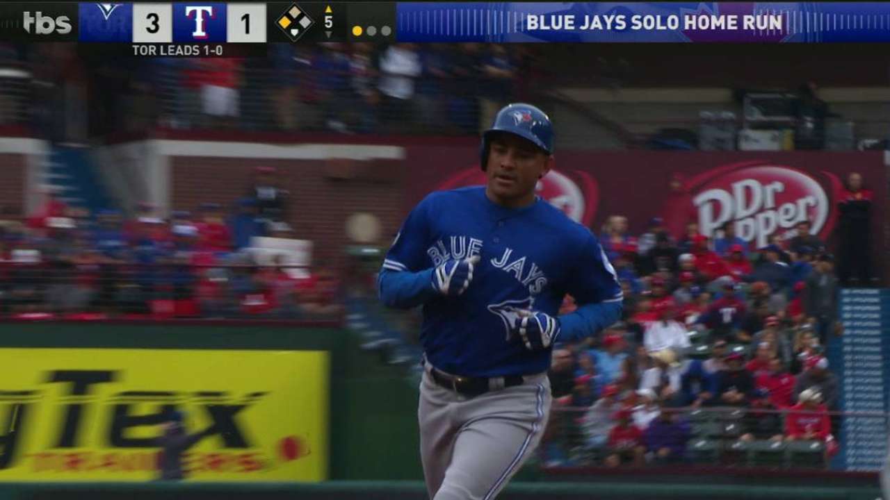 Exuberant Ezequiel providing Blue Jays' spark
