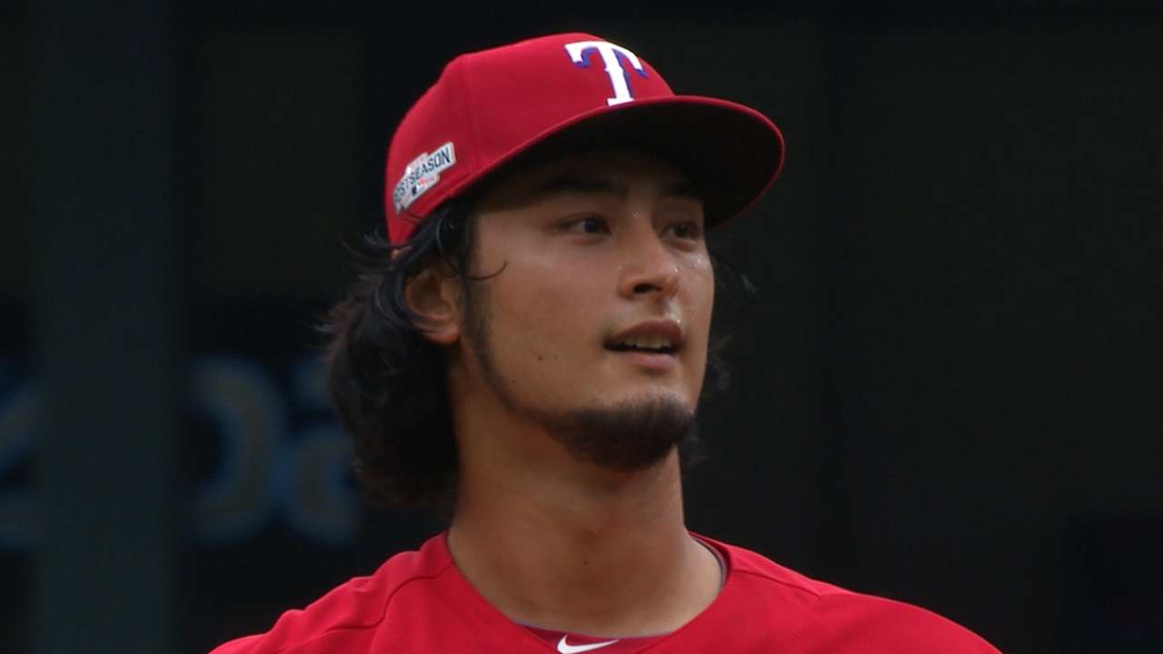 Darvish on loss to Blue Jays