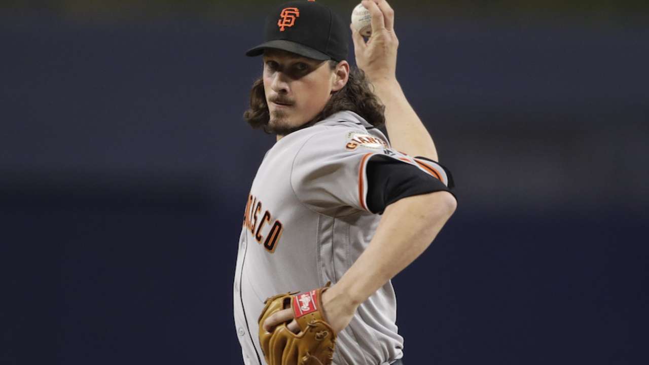 Samardzija on first postseason