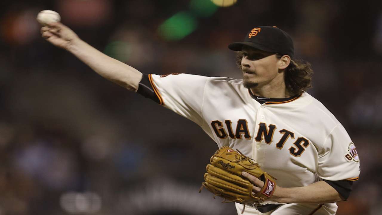 Samardzija gets Game 2 call; Bumgarner in Game 3