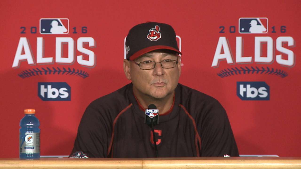 Indians' bullpen gets needed break in Game 2