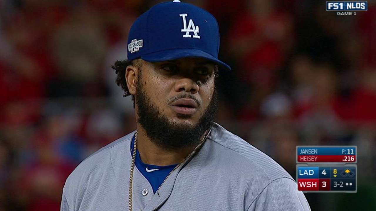 Jansen K's Heisey, ends threat