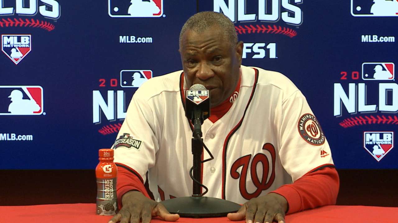 Oct. 7 Dusty Baker postgame interview