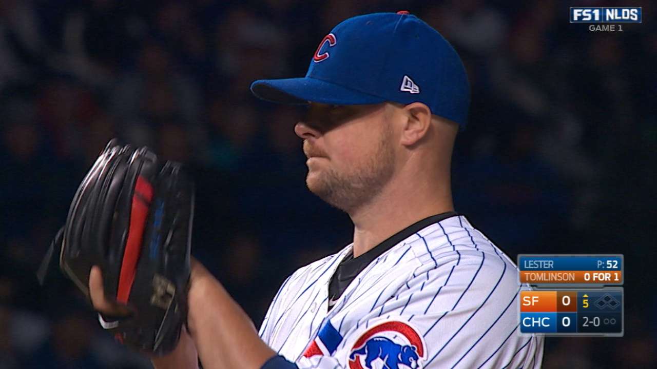Oct. 7 Jon Lester postgame interview