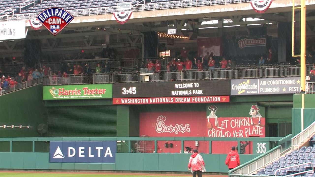 Game 2 PPD in Washington