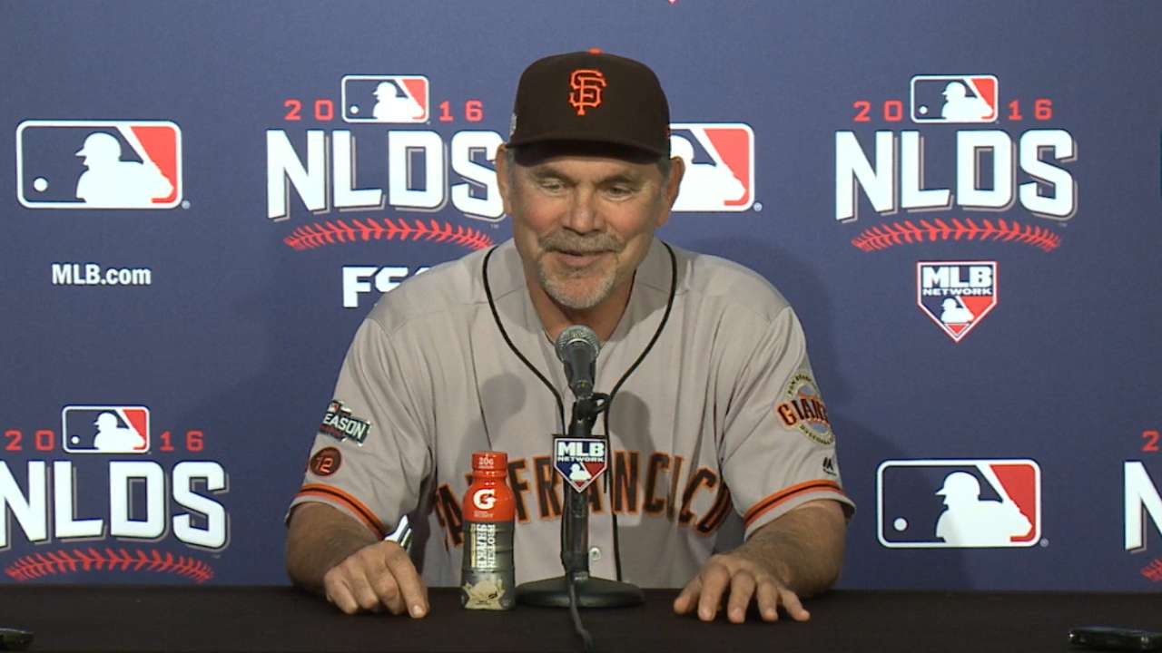 Oct. 8 Bruce Bochy postgame interview