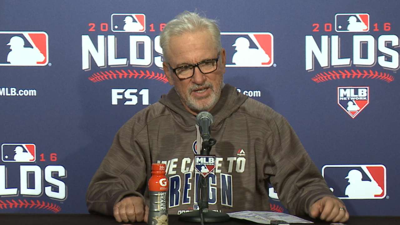 Maddon on Giants' drive to rally