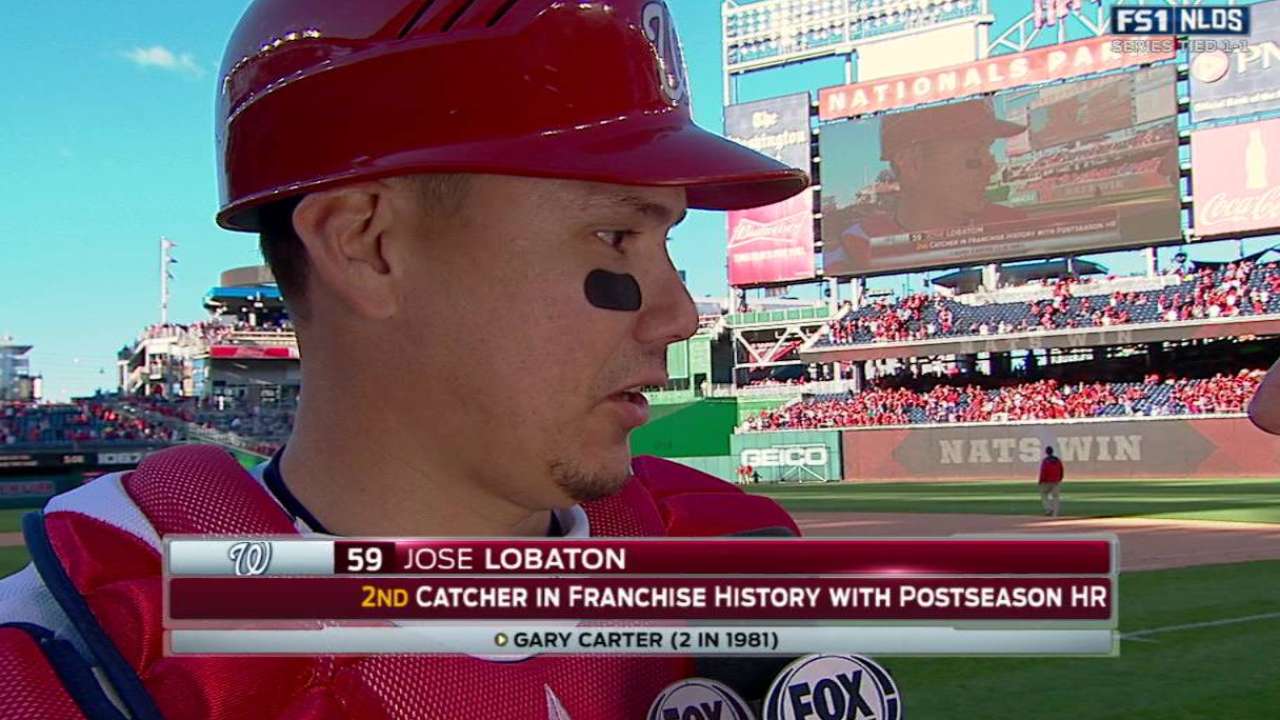 Lobaton discusses big win