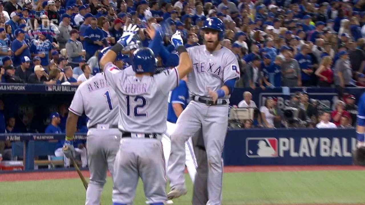 Moreland's two-run double