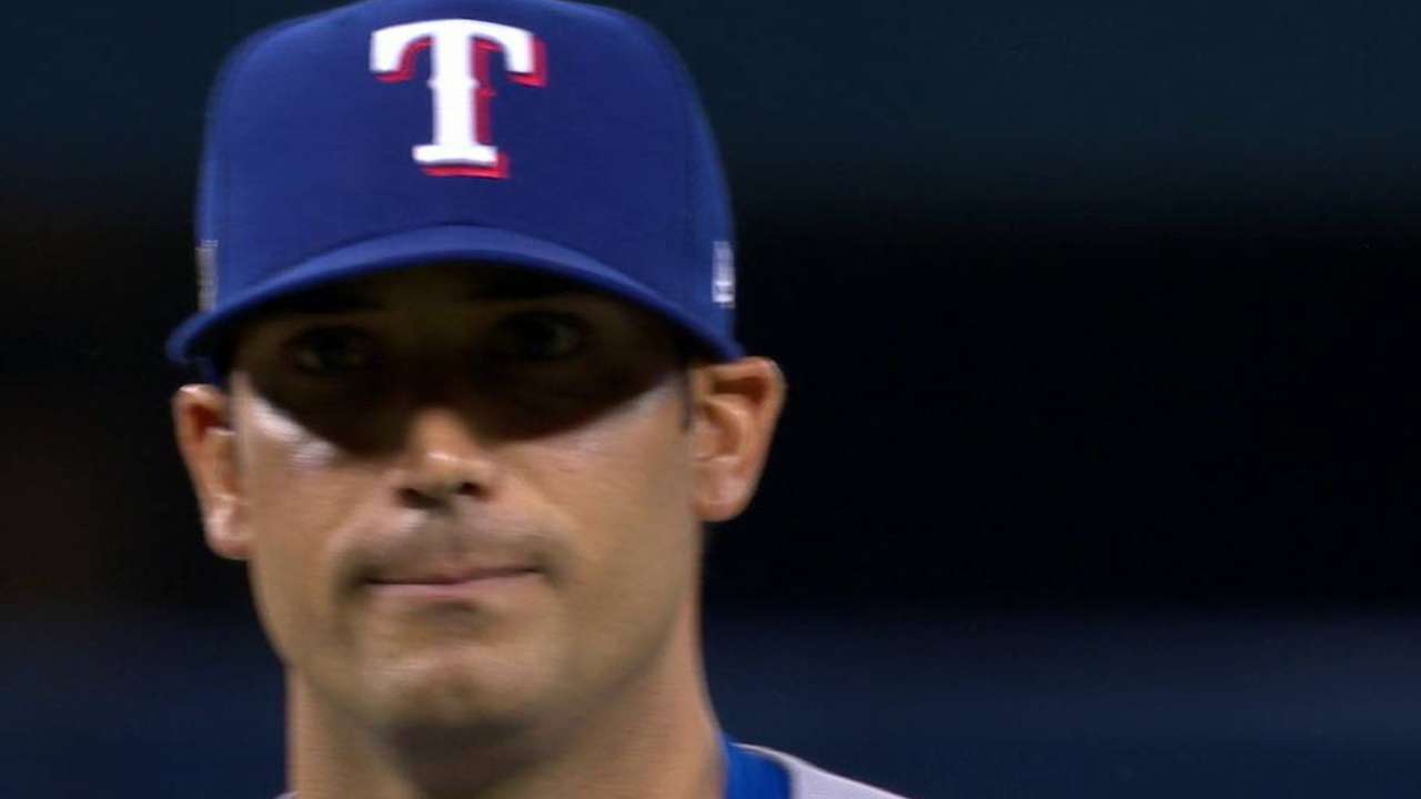 Bush strikes out the side