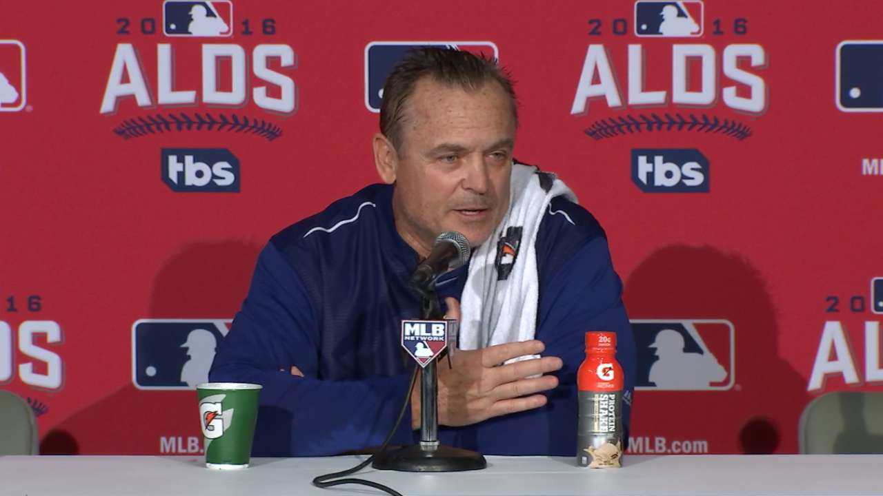 Travis hopes rest before ALCS helps knee heal