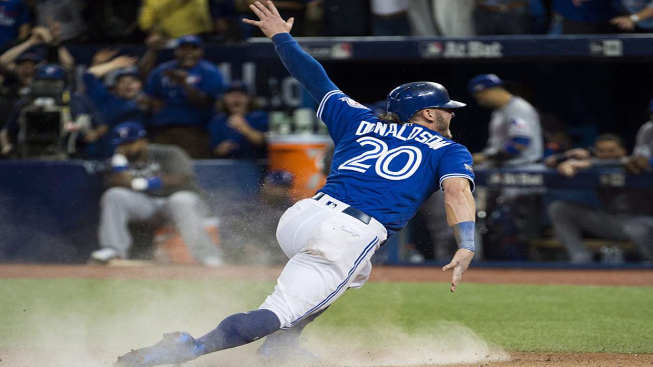 Donaldson on final play of game