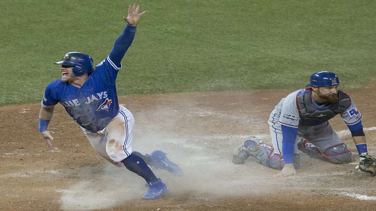 Banister on final play
