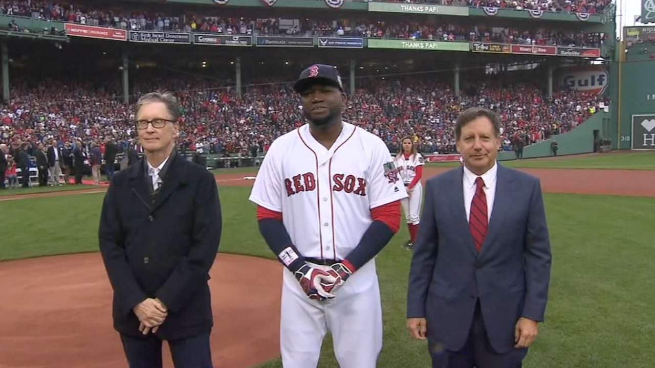 Red Sox to retire Papi's No. 34 next year