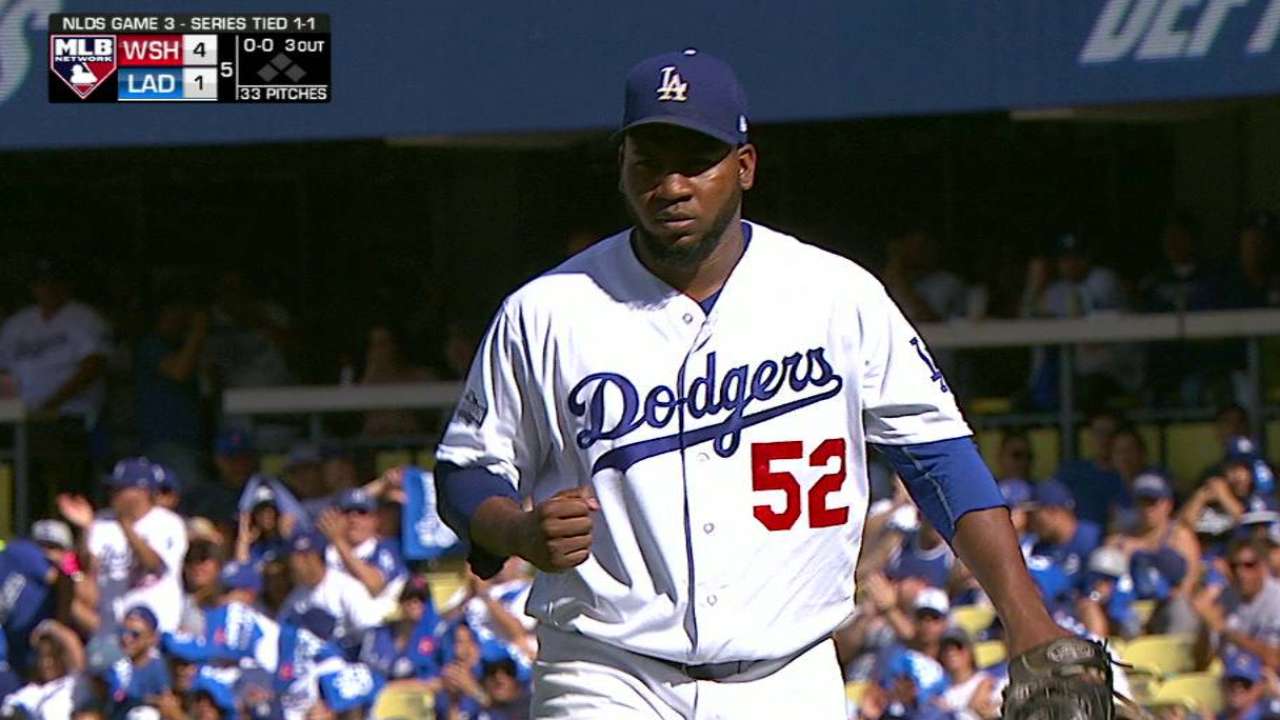 Baez strands two in the 5th