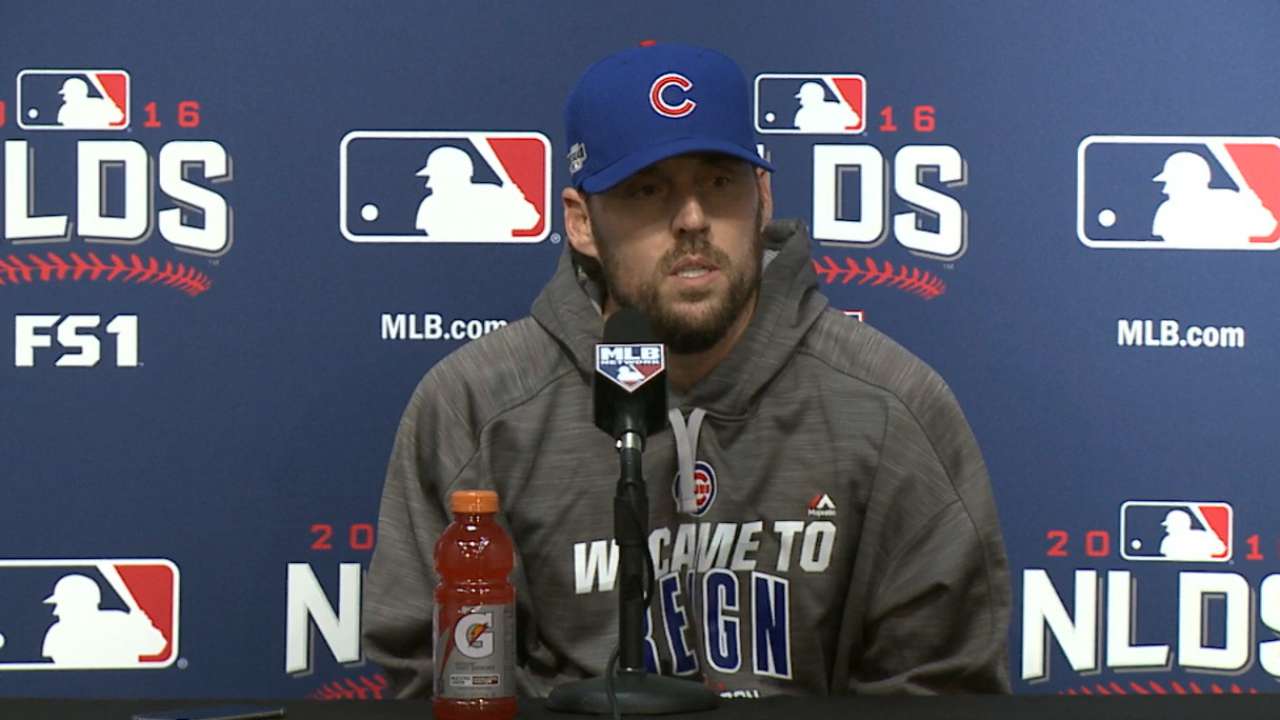 Lackey brings playoff savvy to Game 4
