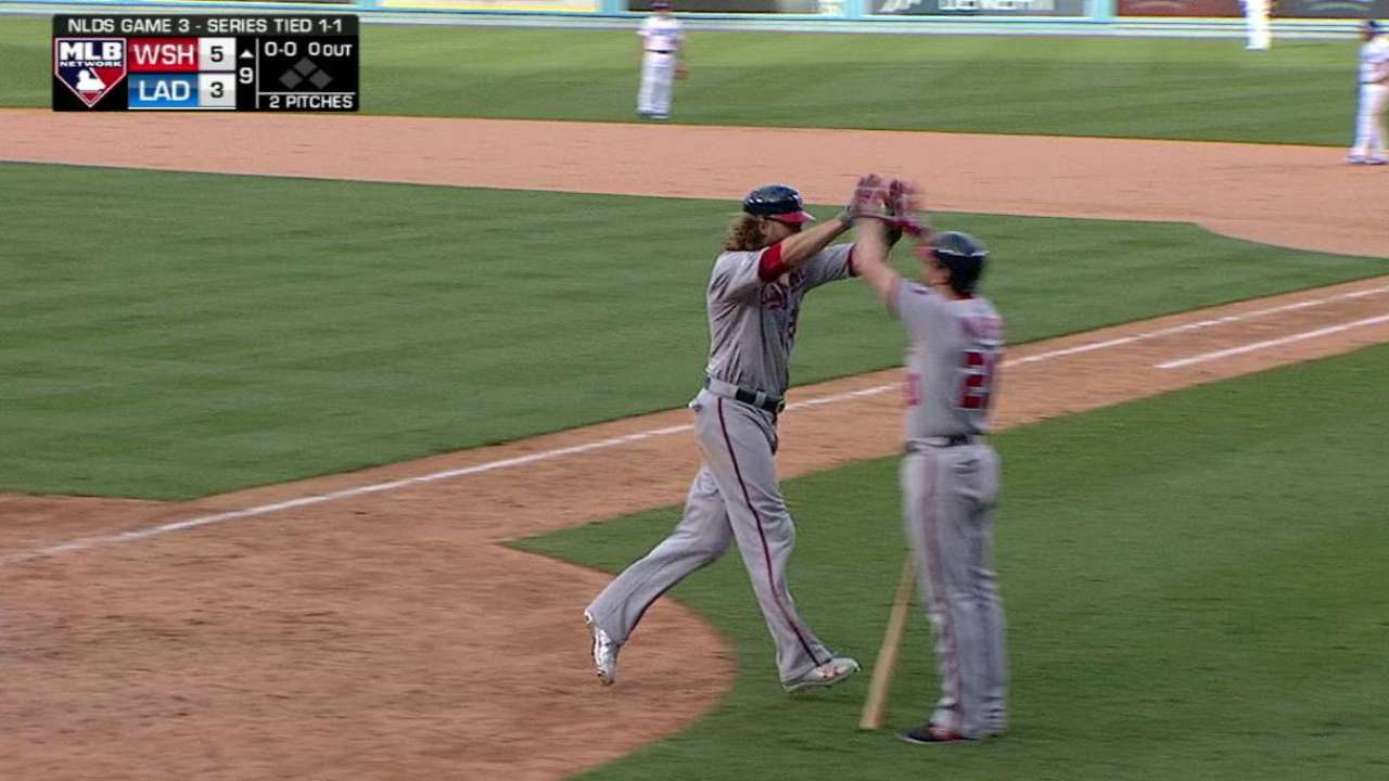 Werth's solo homer in the 9th