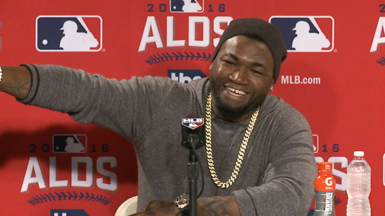 Ortiz on his final game