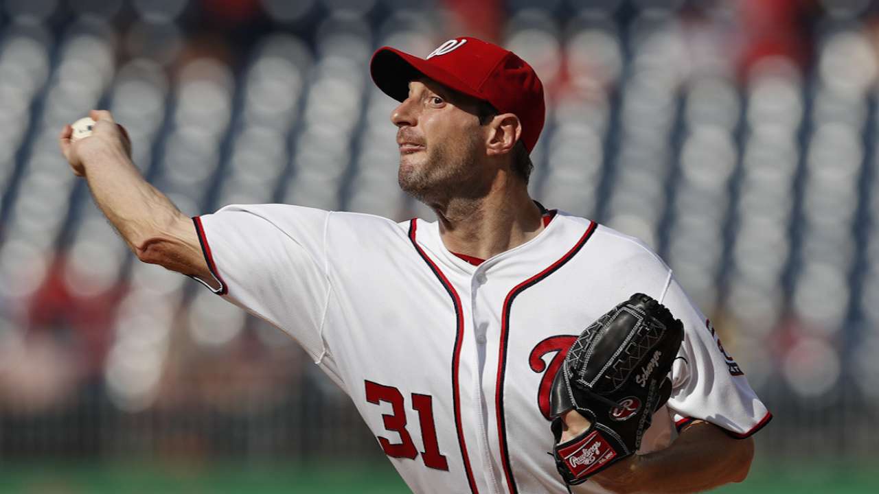 Baker on Scherzer in Game 5
