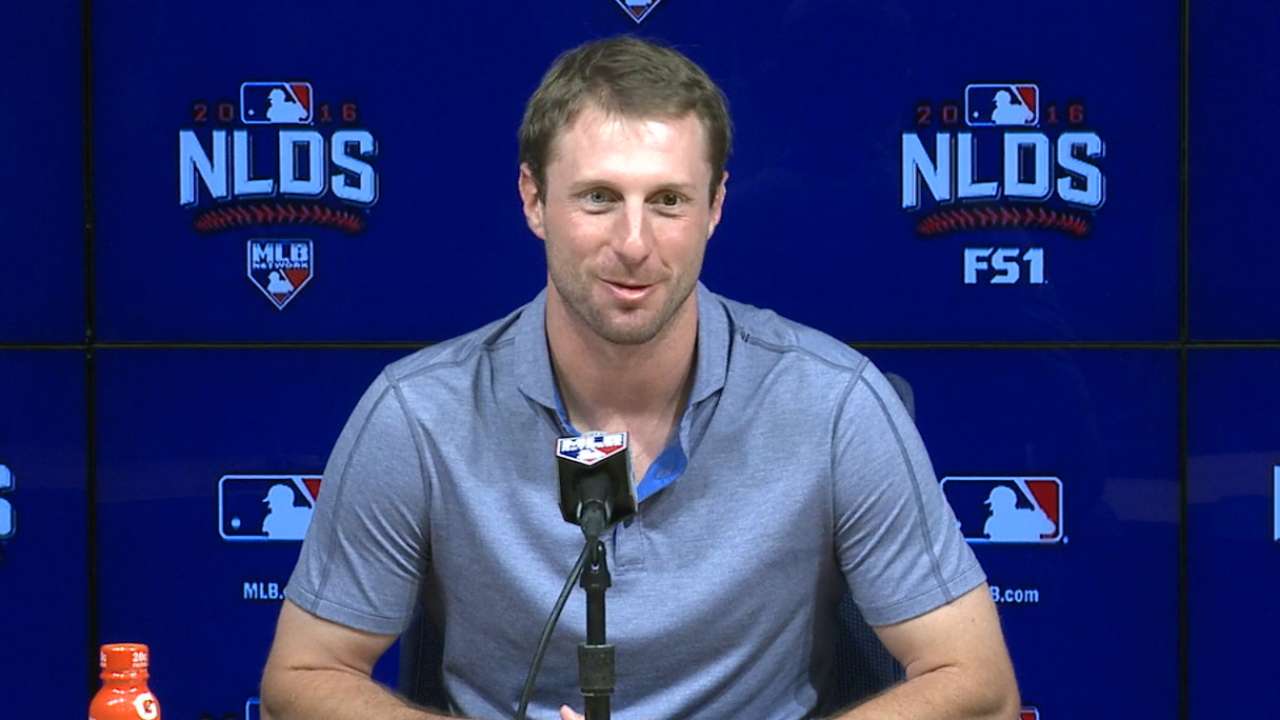 Scherzer on Game 5 nod