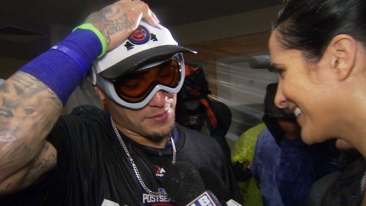 Baez on advancing to NLCS