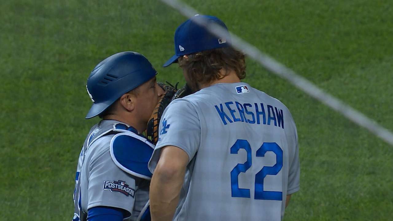 Kershaw on pitching to Ruiz