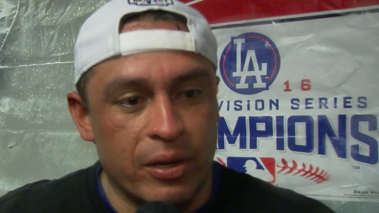 Ruiz on Kershaw, RBI hit