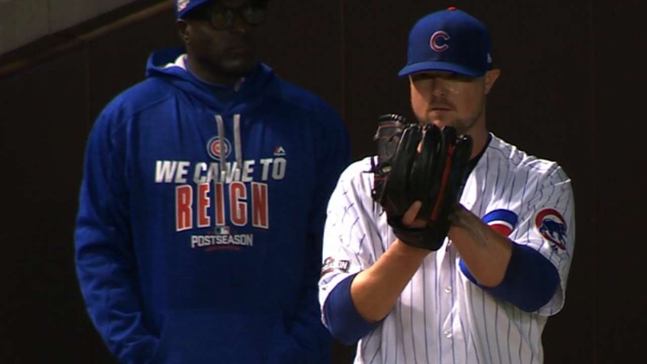 Lester on starting NLCS Game 1
