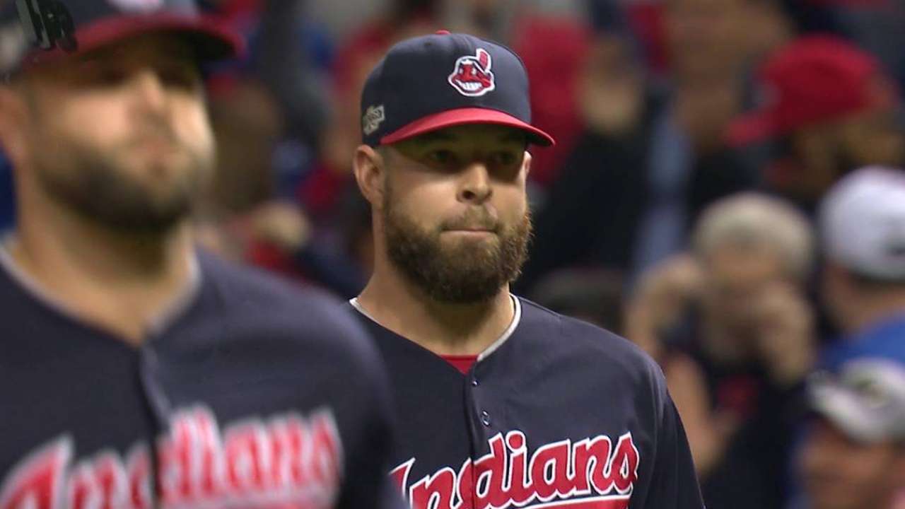 Kluber escapes the 1st