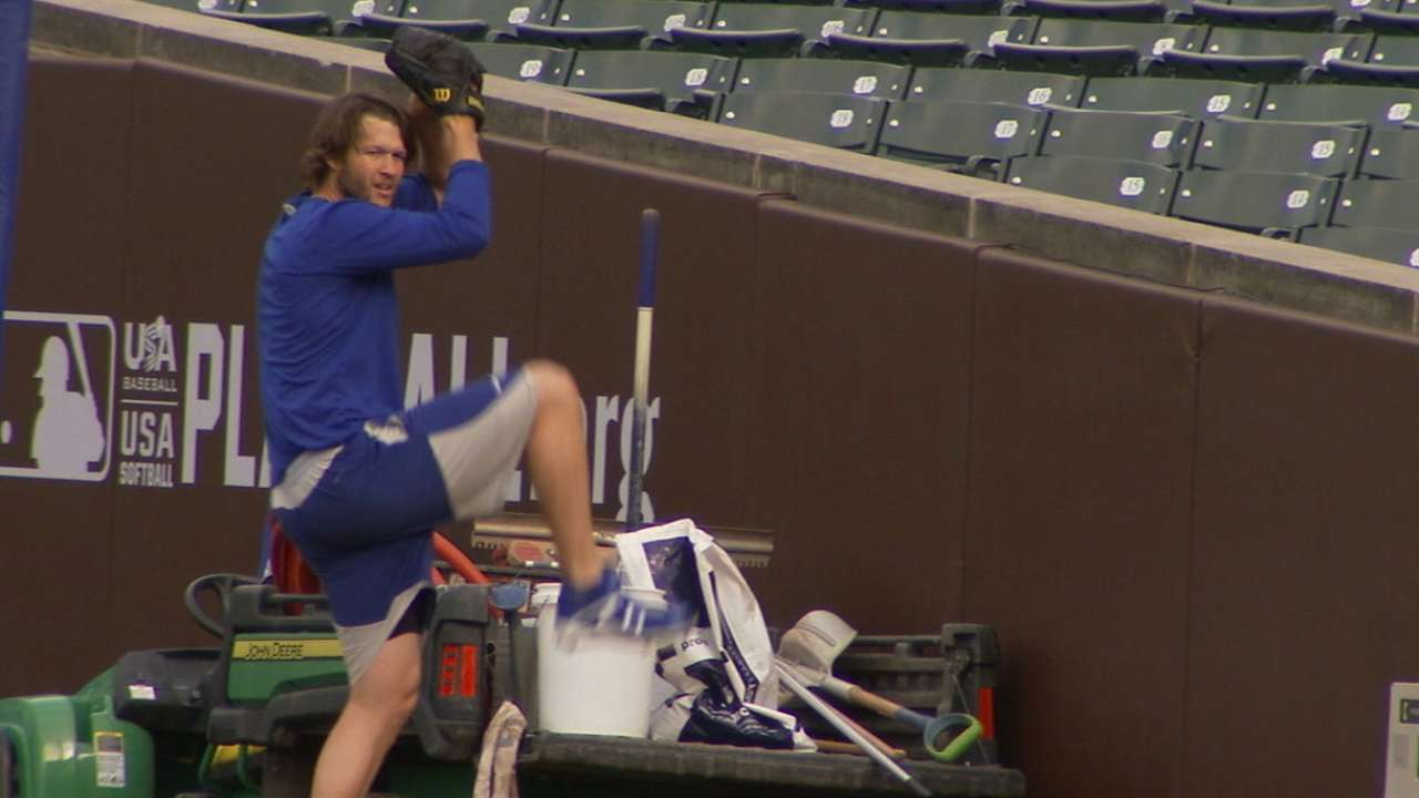 Kershaw starting Game 2 with no 'restrictions'