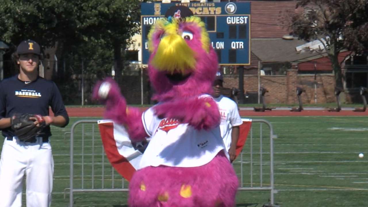 Kids join the fun at Cleveland Play Ball event