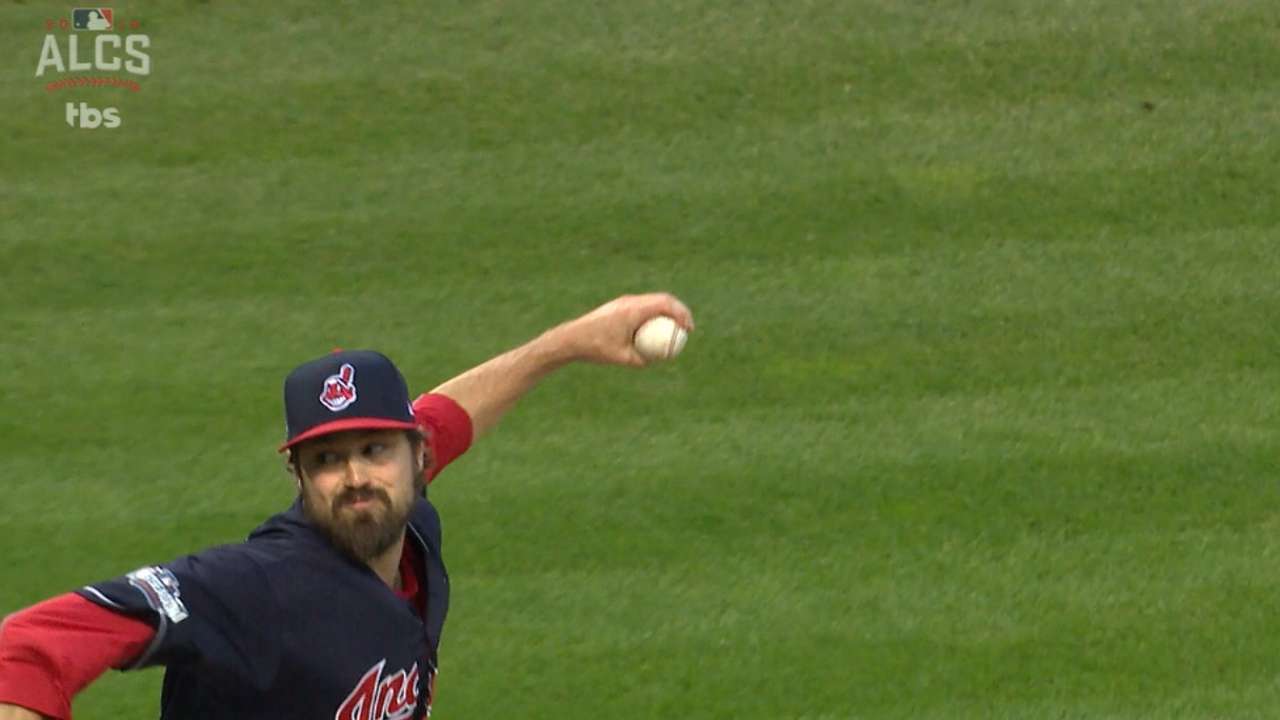 El relevo de los Indios no ha dado tregua en estos playoffs