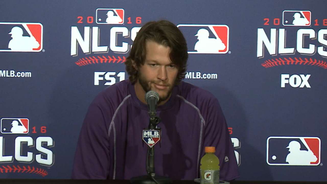 Kershaw on heavy workload