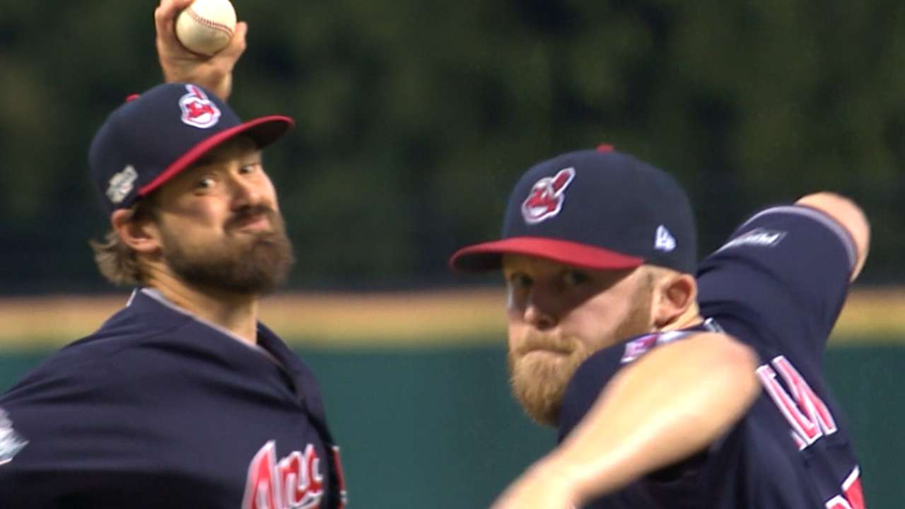Francona, Indians on bullpen