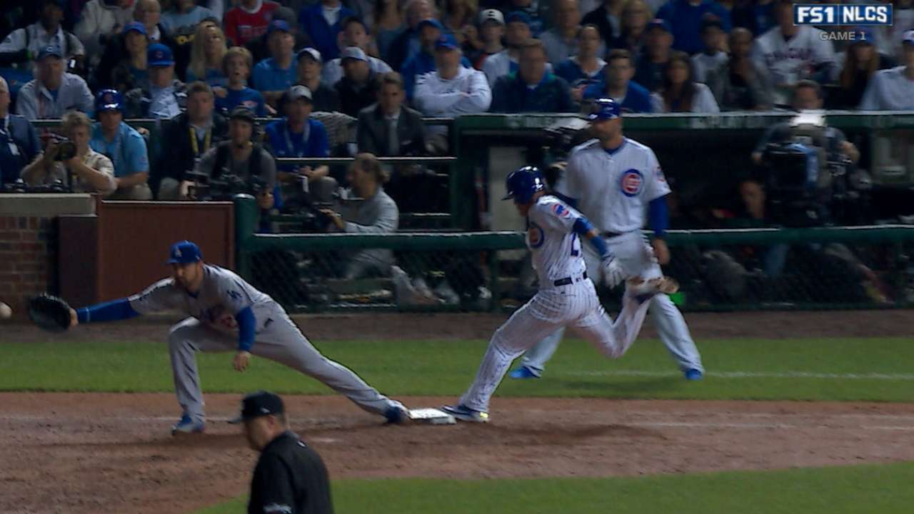 Cubs use first challenge of NLCS