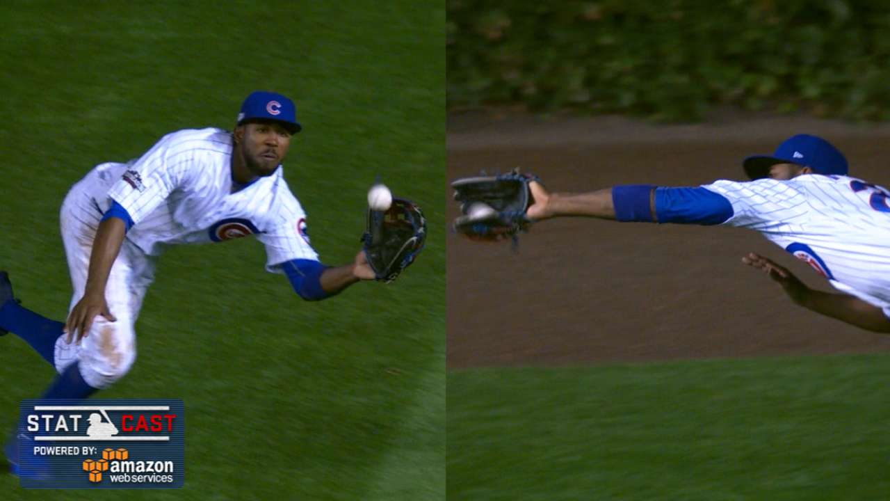 Statcast: Fowler's two catches