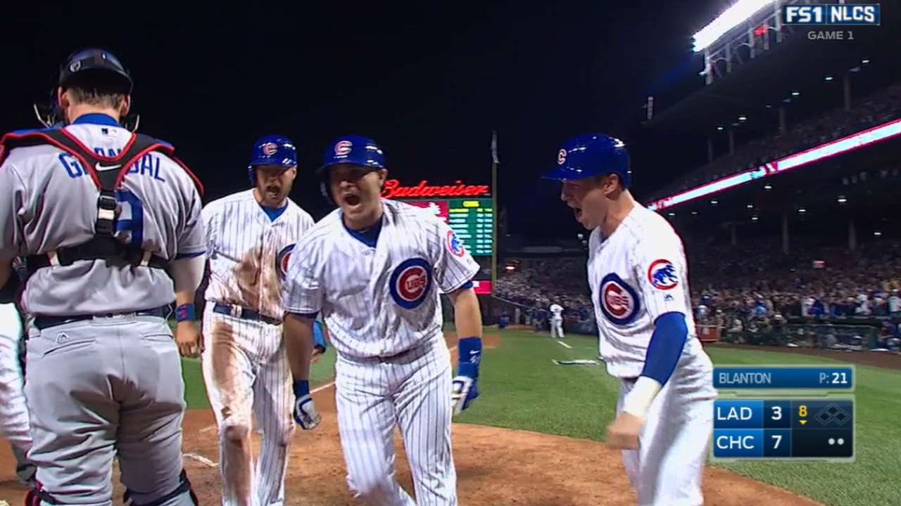 NLCS Game 1's wild 8th inning
