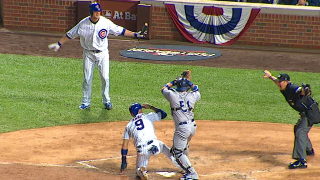 Must C: Baez steals home