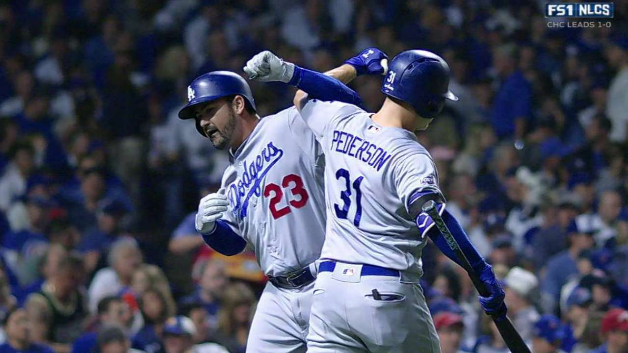 Adrian's solo homer