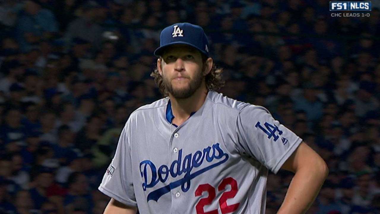 Kershaw strikes out Baez