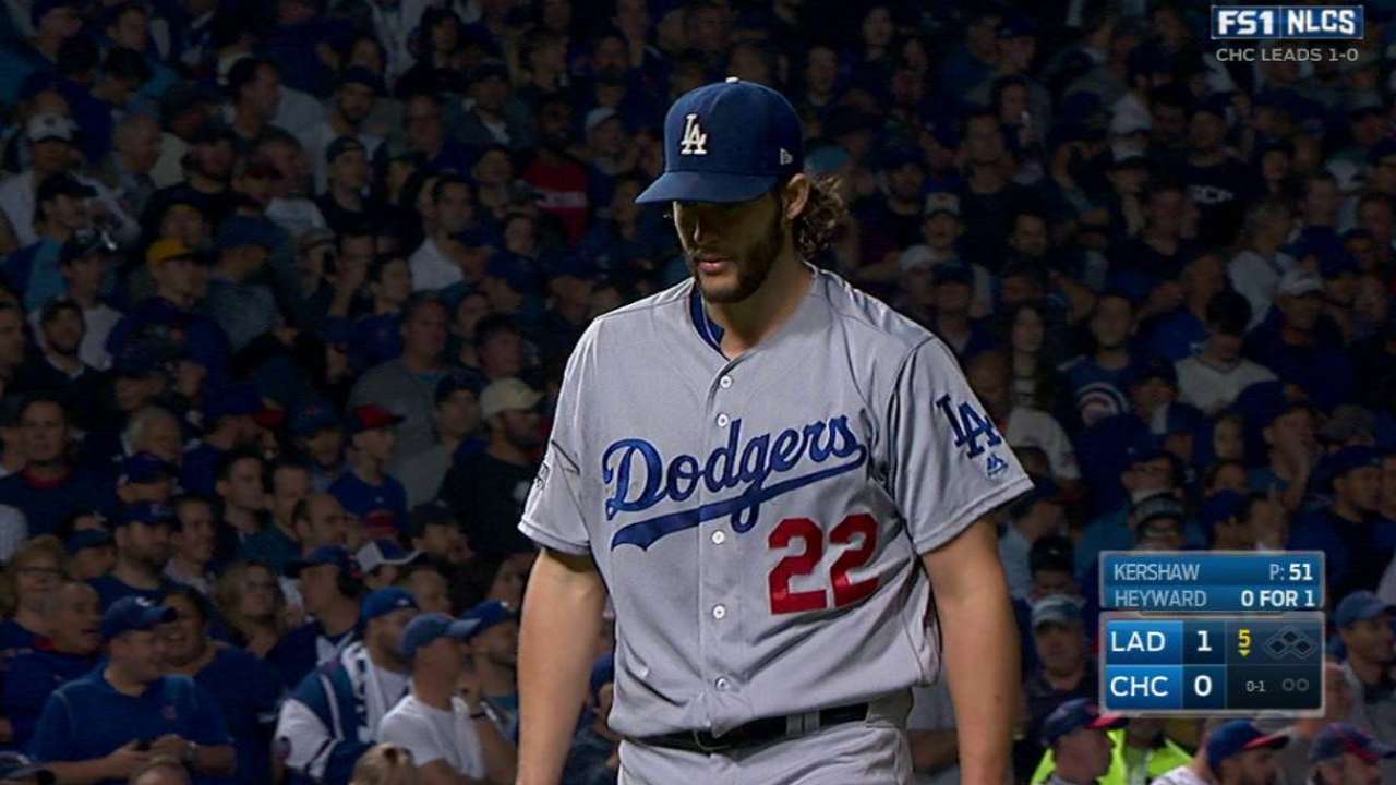 Kershaw escapes trouble in 5th