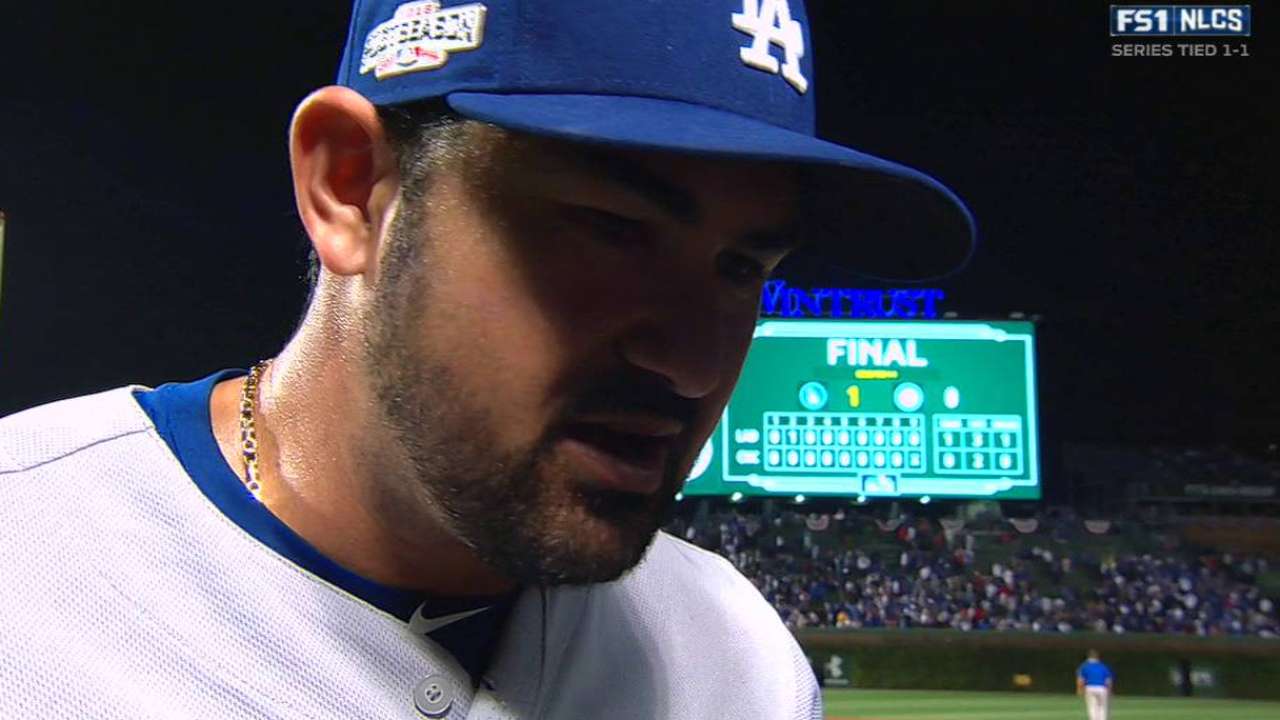 Adrian on homer in Game 2 win