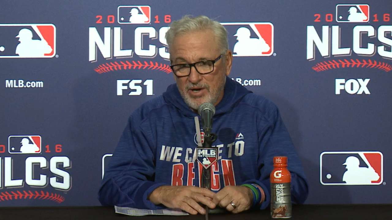 Maddon on loss in Game 2 of NLCS