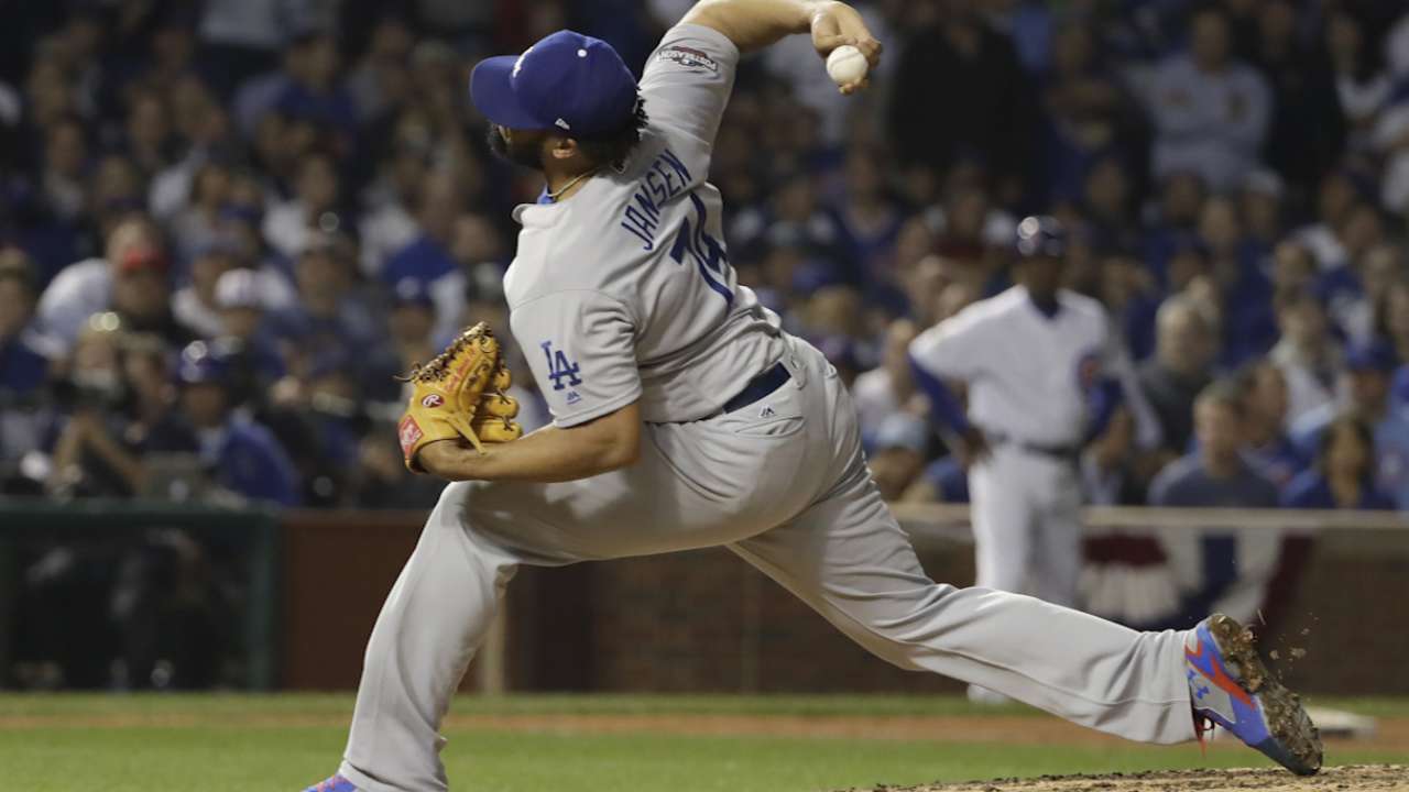 Kershaw on Jansen's save