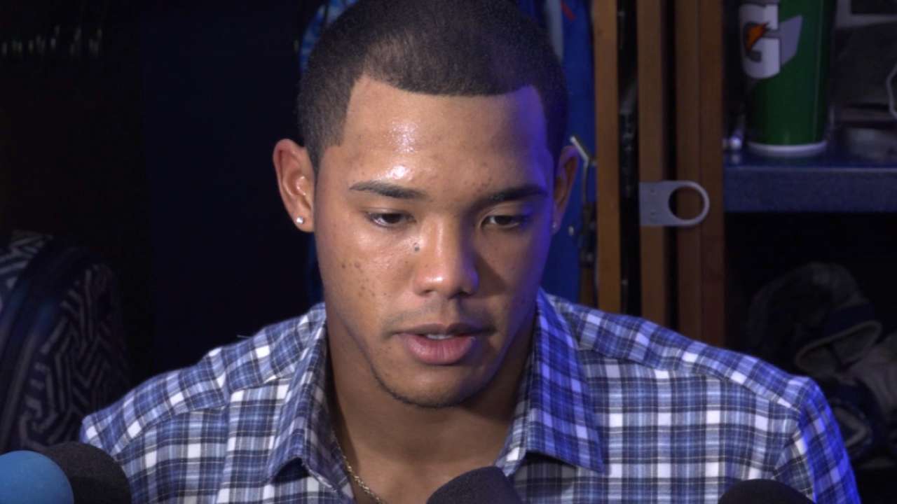 Russell on offense in Game 2